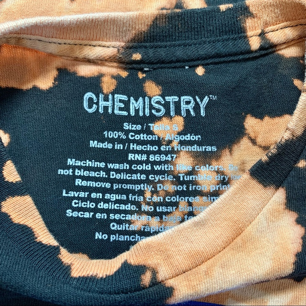 Nasa Cropped Custom Bleach Tee - image 4